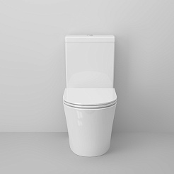 Ambassador Унитаз компакт Ritz белый с сиденьем микролифт – фотография-3